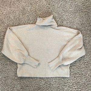 Women’s Cropped Turtle Neck